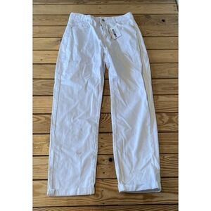 NWT Benin Straight Leg Jeans Size 10 Women’s White